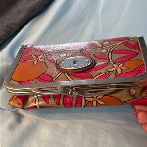 Floral  Clutch Bag